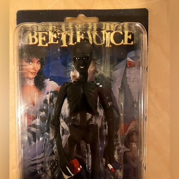 NEW In Box NECA Beetlejuice Smokingguy figure - Picture 2 of 6